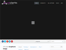 Tablet Screenshot of pixelclerks.com